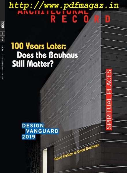 Architectural Record – June 2019