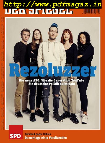 Der Spiegel – 1 Juni 2019