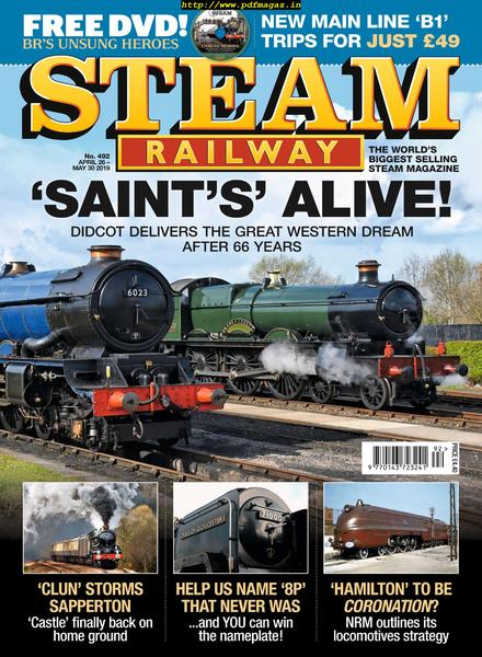 Steam Railway – 26 April 2019