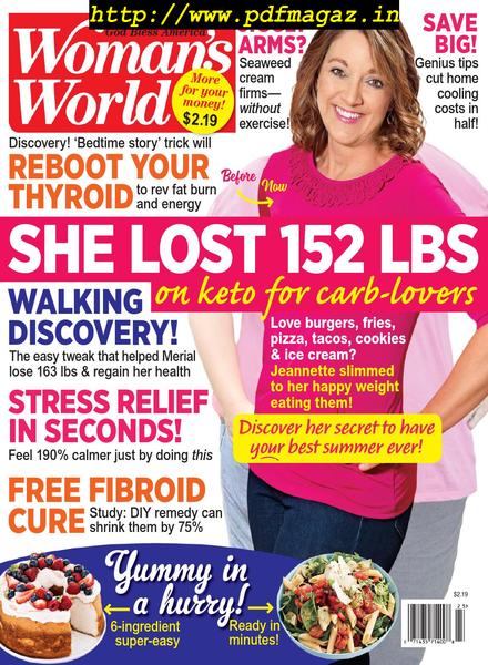 Download Woman's World USA - June 10, 2019 - PDF Magazine