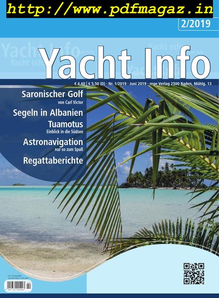 Yacht Info – Juni 2019