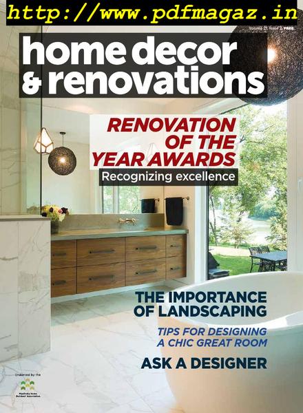 Manitoba Home Decor & Renovations – April-May 2019