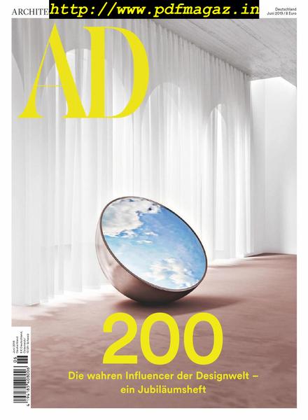 AD Architectural Digest Germany – Juni 2019