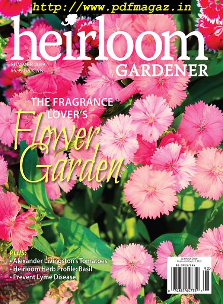Heirloom Gardener – May 2019
