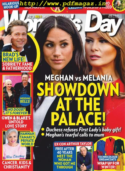 Woman’s Day New Zealand – June 17, 2019