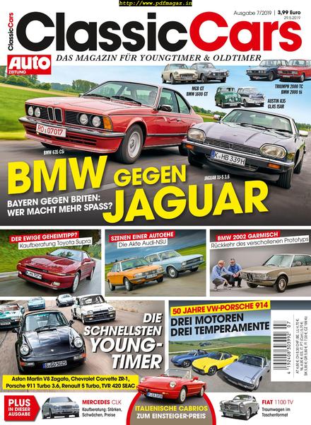 Auto Zeitung Classic Cars – Juli 2019