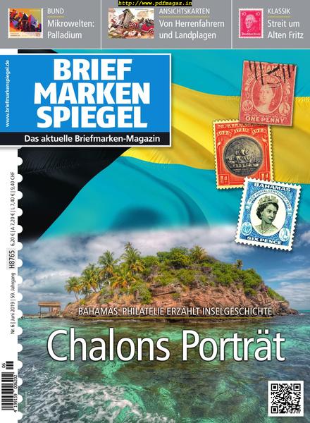 Briefmarken Spiegel – Juni 2019