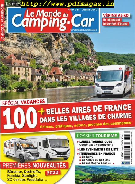 Le Monde du Camping-Car – juillet 2019
