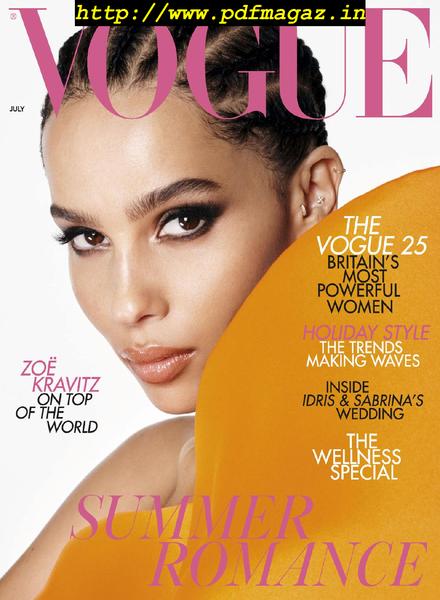 Vogue UK – July 2019