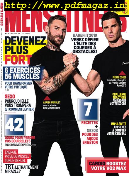 Men’s Fitness France – juillet 2019