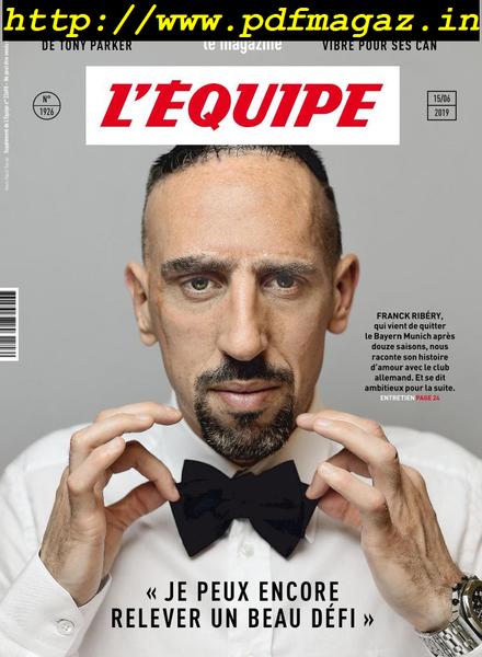 L’Equipe Magazine – 15 Juin 2019