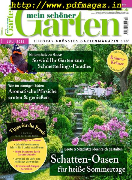 Mein schOner Garten – Juli 2019