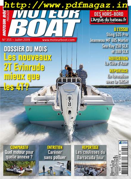 Moteur Boat – juillet 2019