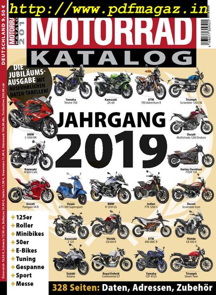 Motorrad – Katalog 2019