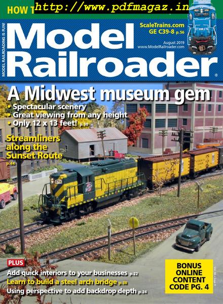 Model Railroader – August 2019