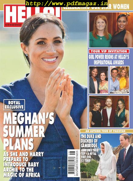 Hello! Magazine UK – 15 July 2019