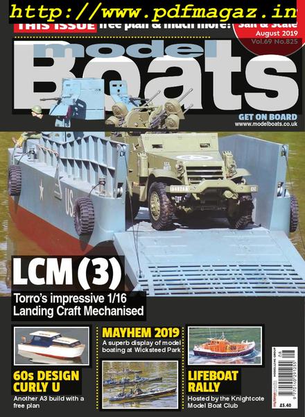 Model Boats – August 2019