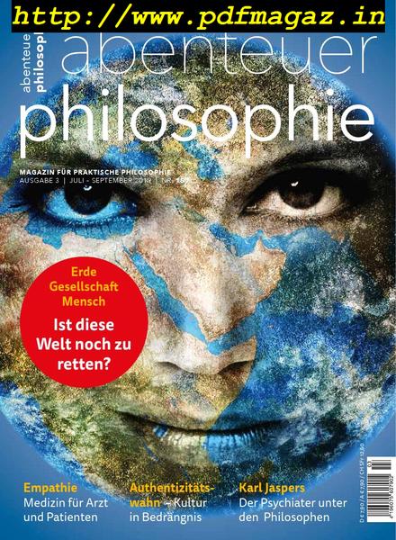 Abenteuer Philosophie – Juli-September 2019