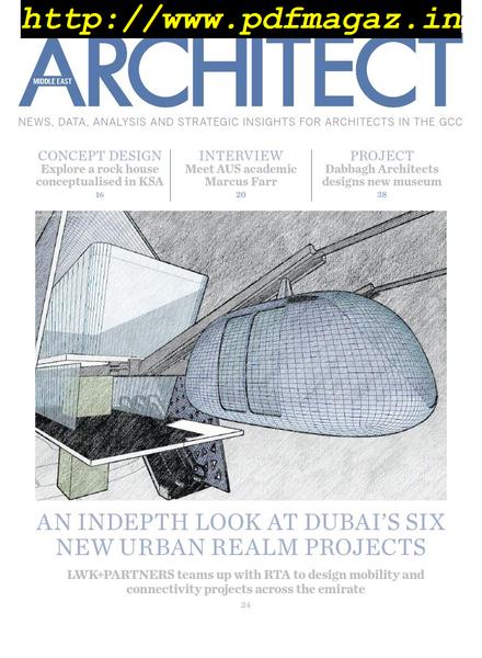 Architect Middle East – July 2019