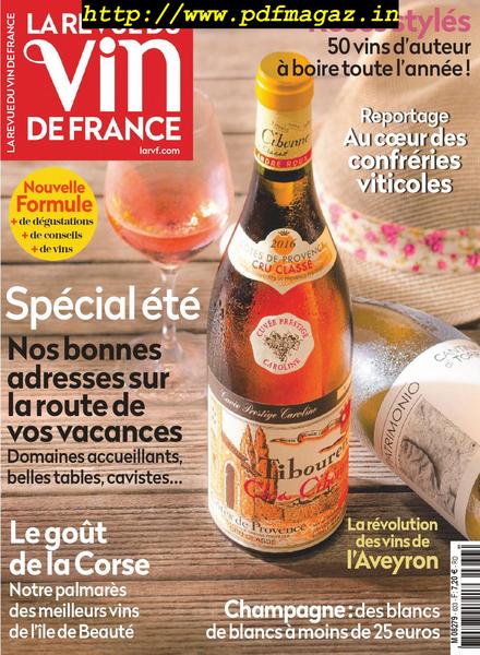 La Revue du Vin de France – juillet 2019