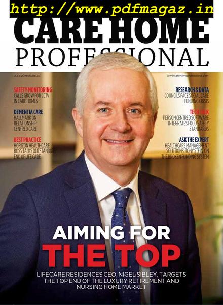 Care Home Professional – July 2019