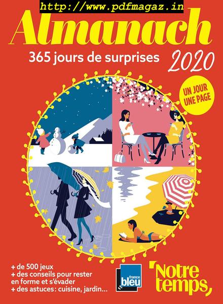Almanach Notre Temps – 2020