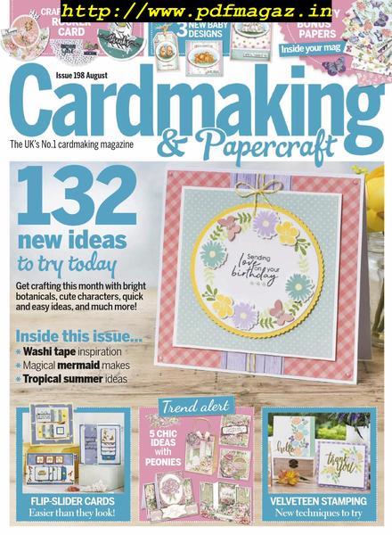 Cardmaking & Papercraft – August 2019