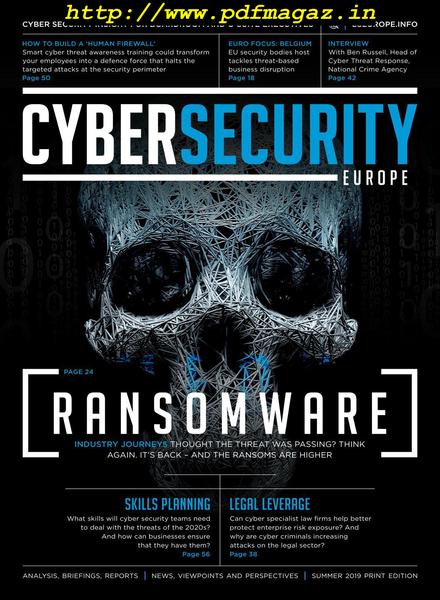 Cyber Security Europe – Summer 2019