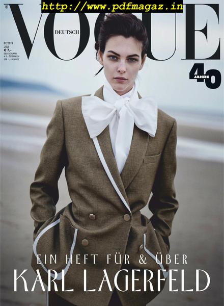 Vogue Germany – Juli 2019