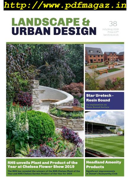 Landscape & Urban Design – July-August 2019