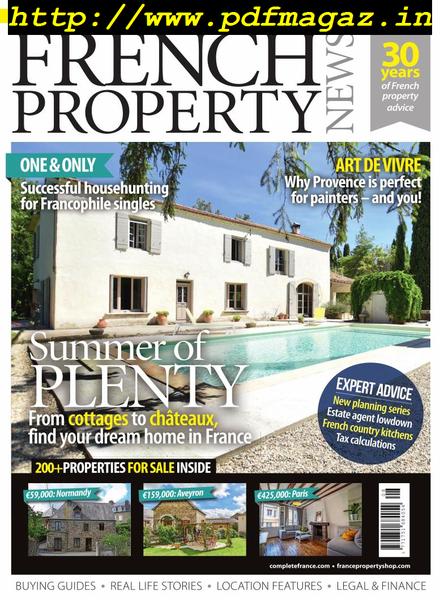 French Property News – August 2019