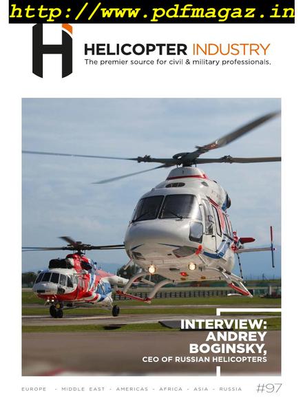 Helicopter industry – Issue 97, 2019