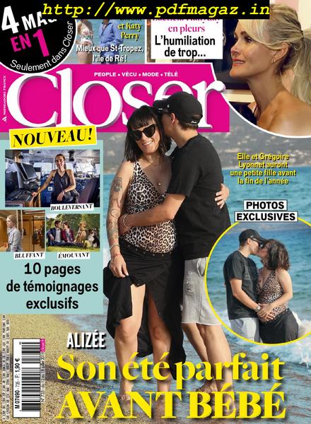 Closer France – 12 juillet 2019