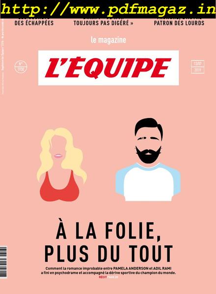 L’Equipe Magazine – 13 Juillet 2019