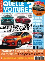 L’Automobile – Hors-Serie Quelle Voiture – Juillet-Septembre 2019