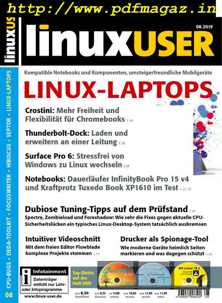 LinuxUser – August 2019