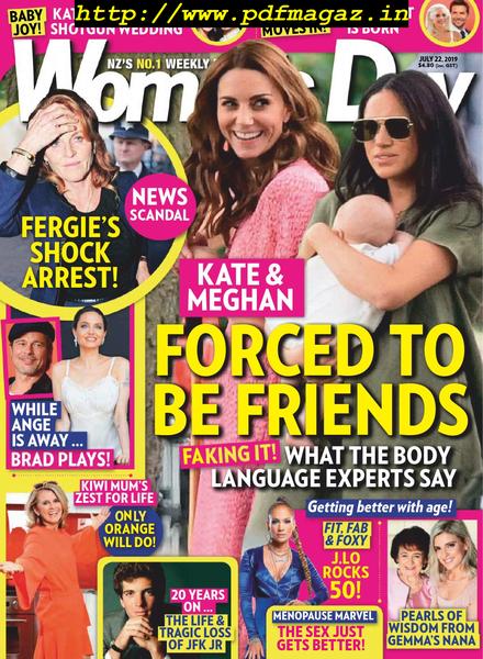 Woman’s Day New Zealand – July 22, 2019