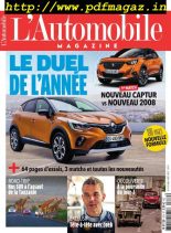 L’Automobile Magazine – aout 2019