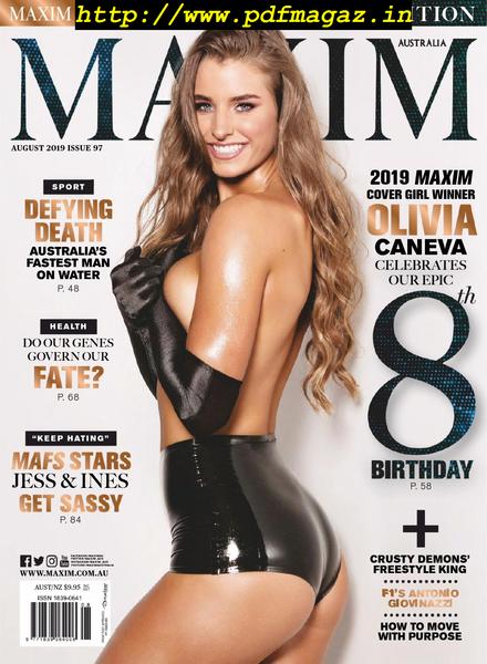 Maxim Australia – August 2019