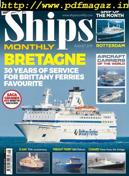 Ships Monthly – August 2019