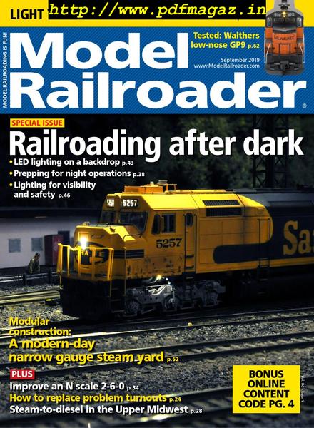 Model Railroader – September 2019