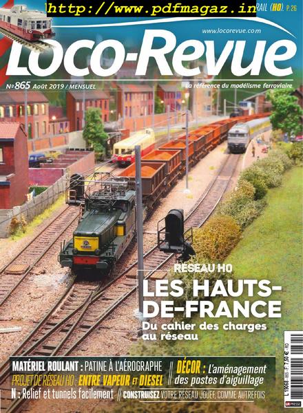Loco-Revue – aout 2019