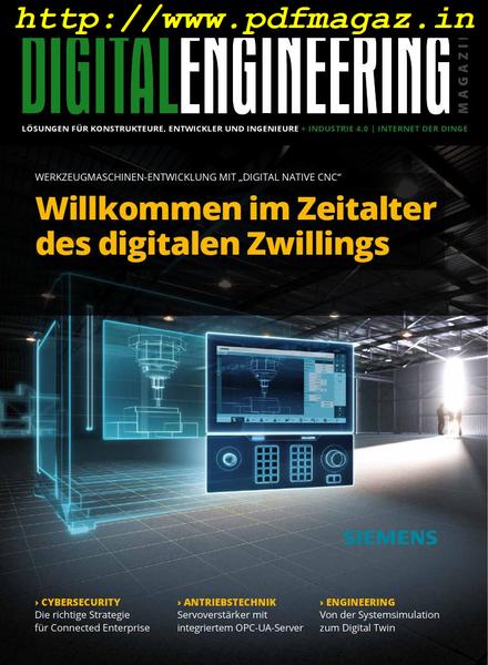 Digital Engineering – Juli-August 2019