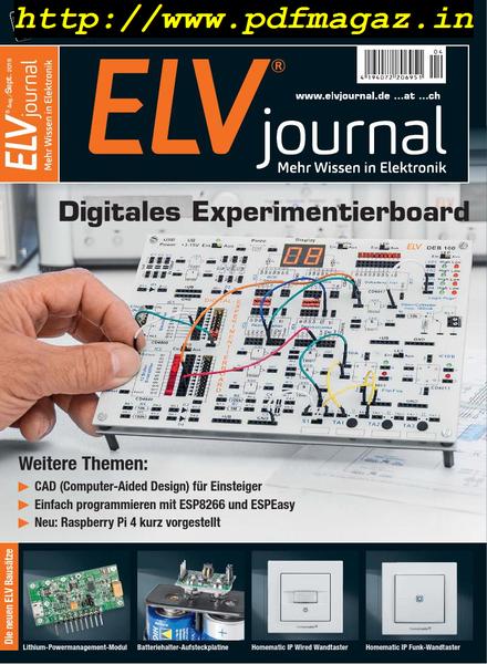 ELV Journal – August-September 2019