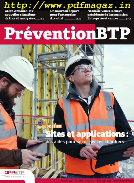 Prevention BTP – mai 2019