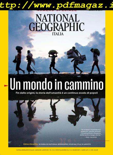 National Geographic Italia – agosto 2019