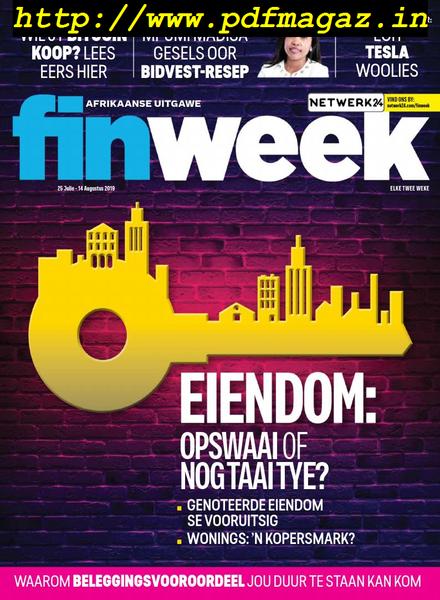 Finweek Afrikaans Edition – Julie 19, 2019