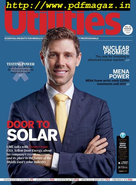 Utilities Middle East – August 2019