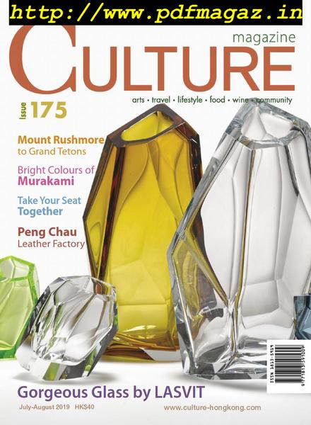 Culture – July-August 2019