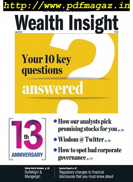 Wealth Insight – July 2019